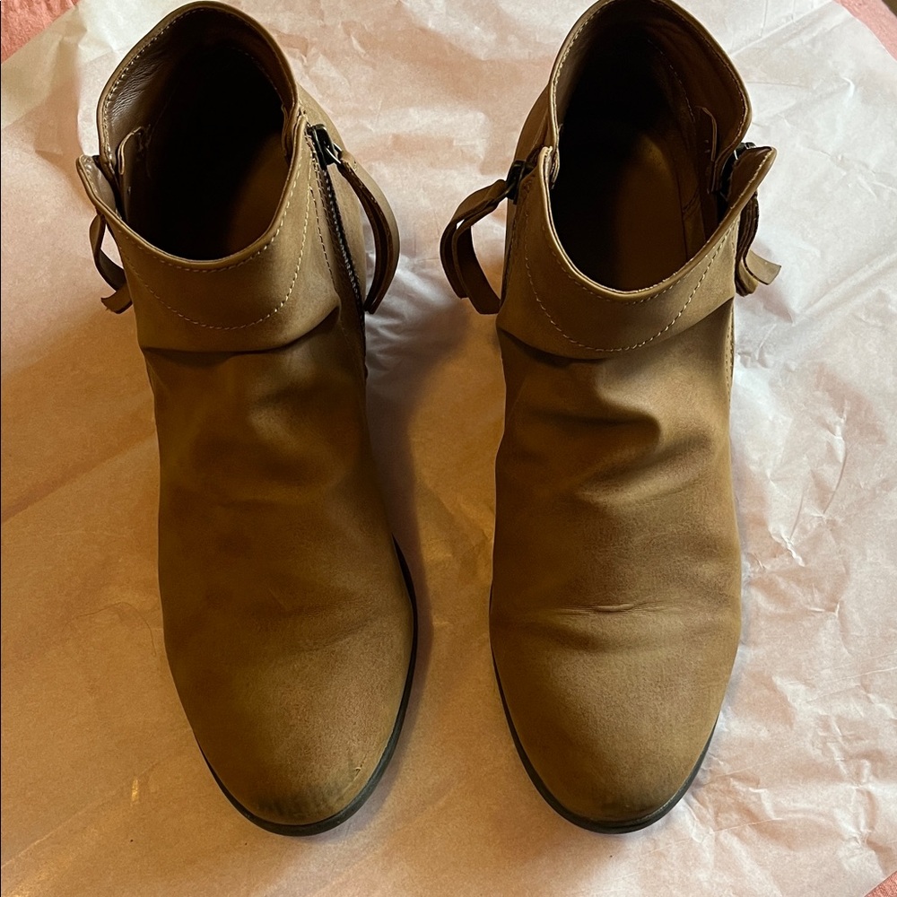 Chic Brown Ankle Booties